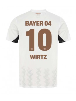 Billige Bayer Leverkusen Florian Wirtz #10 Bortedrakt 2024-25 Kortermet